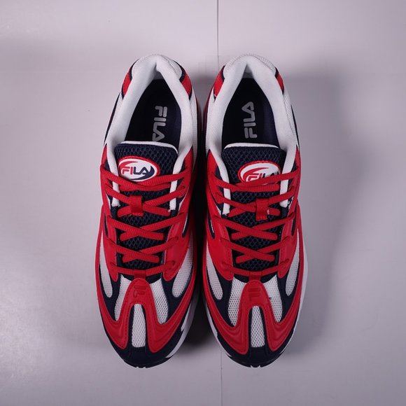 NEW FILA Creator Sneakers 1RM00725-125 White/Red/Navy - Picture 6 of 10